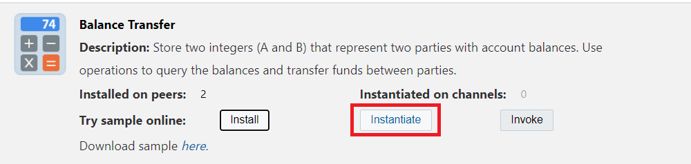 Instantiate